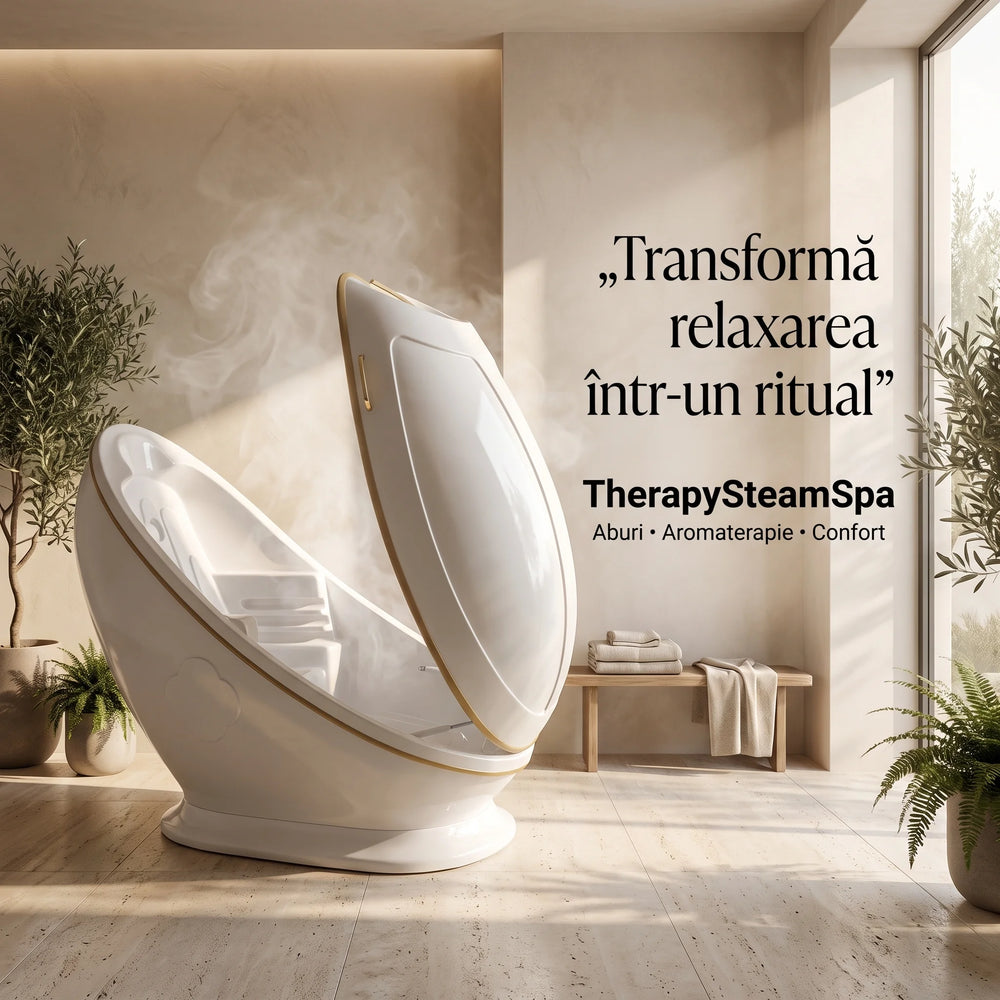 Capsulă saună cu aburi și aromaterapie TherapySteamSpa