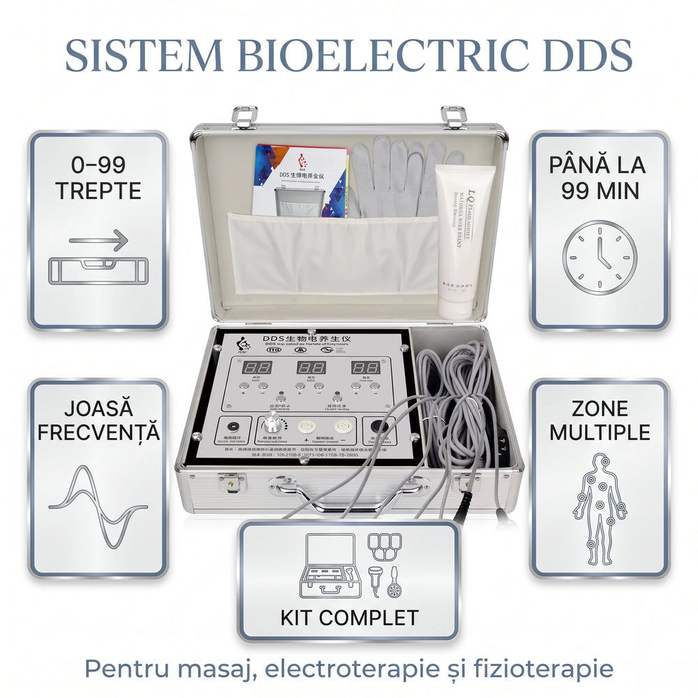 Aparat de masaj bioelectric DDS pentru fizioterapie