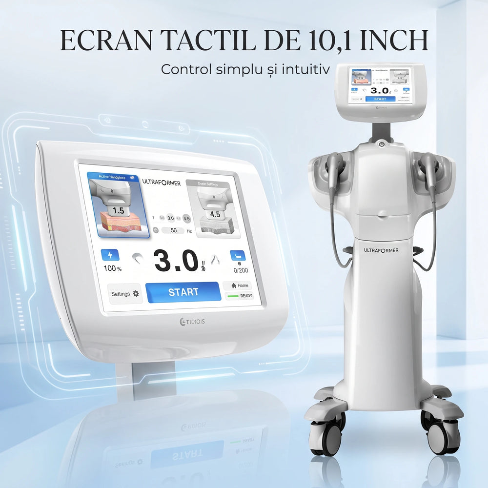 Aparat profesional HIFU Ultra 7D cu ultrasunete