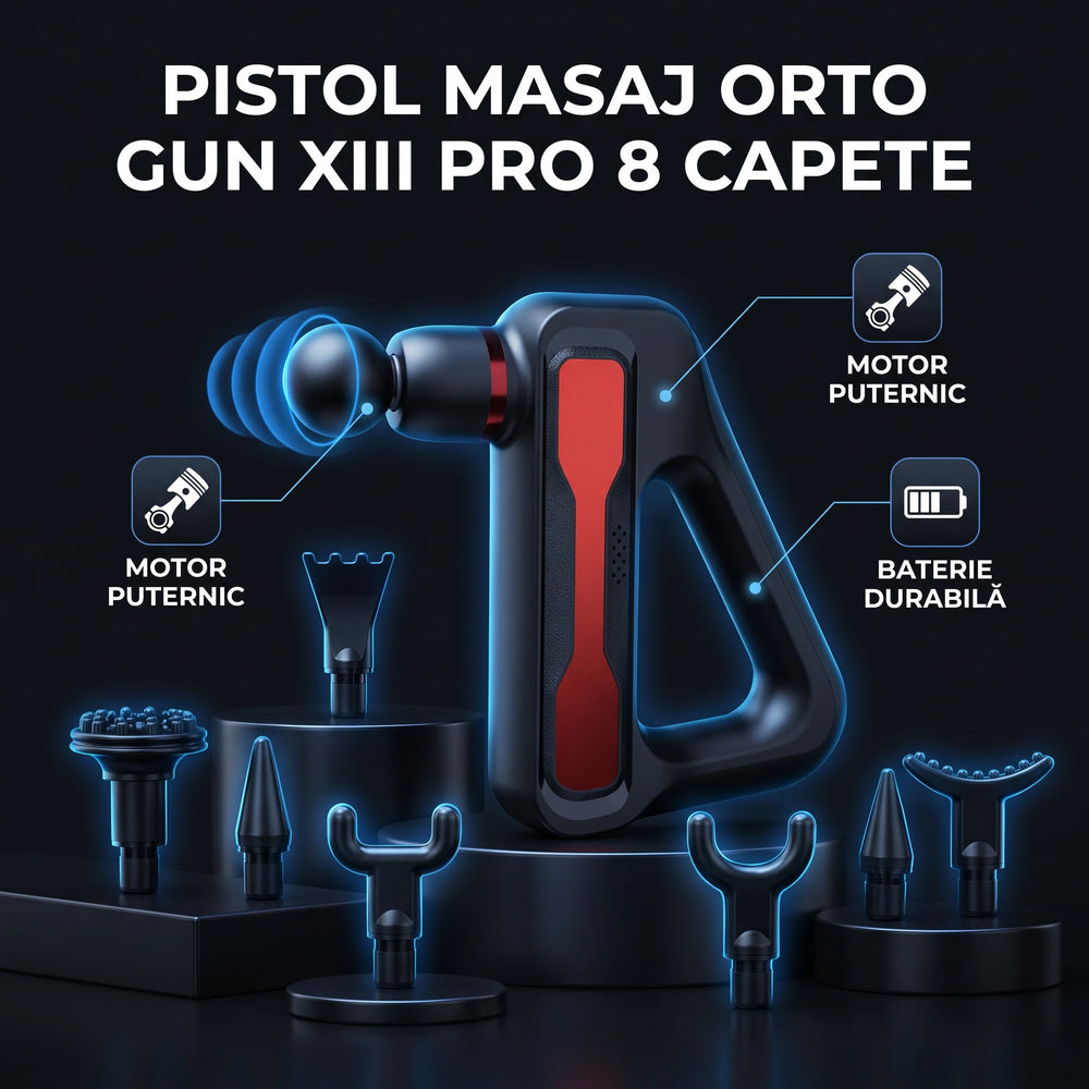 Pistol masaj profesional ORTO GUN XIII Pro, imaginea 4