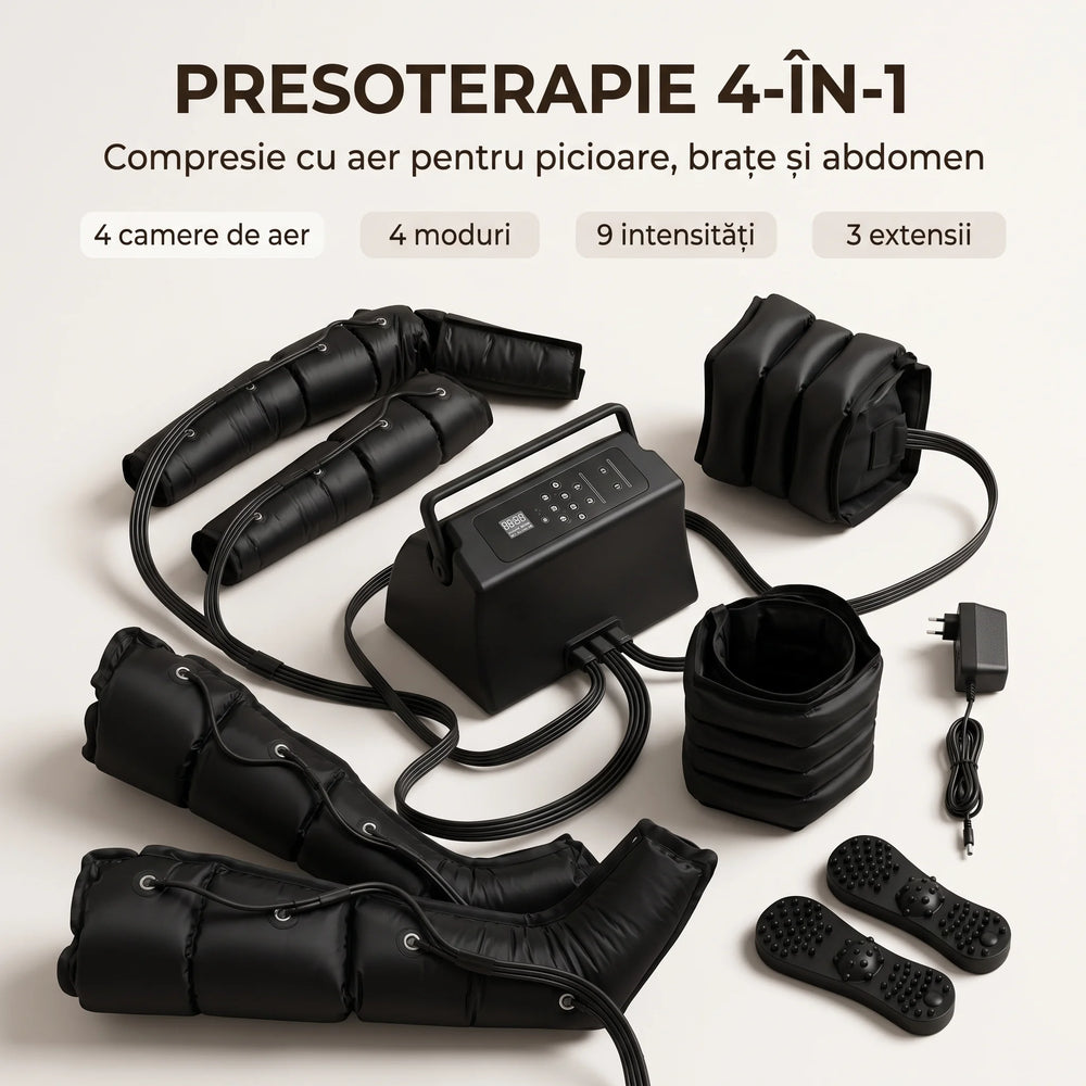 Aparatul de presoterapie universal cu compresie cu aer