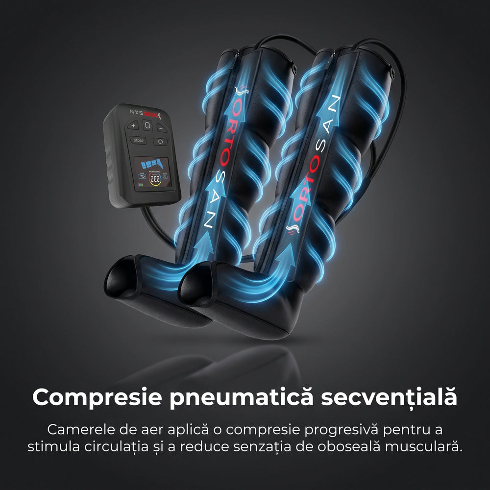 Aparatul de masaj ORTOSAN wireless cu 5 programe