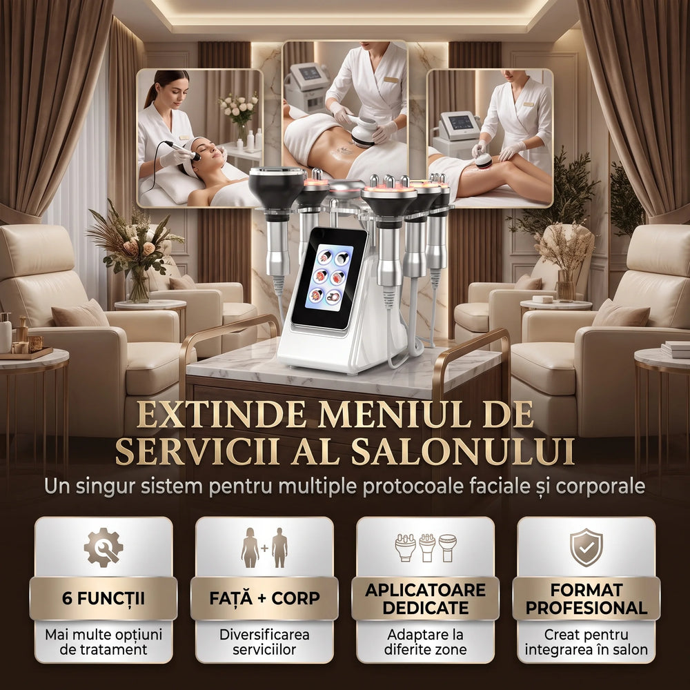 Aparat remodelare corporală și facială cu cavitație 80K, imaginea 4