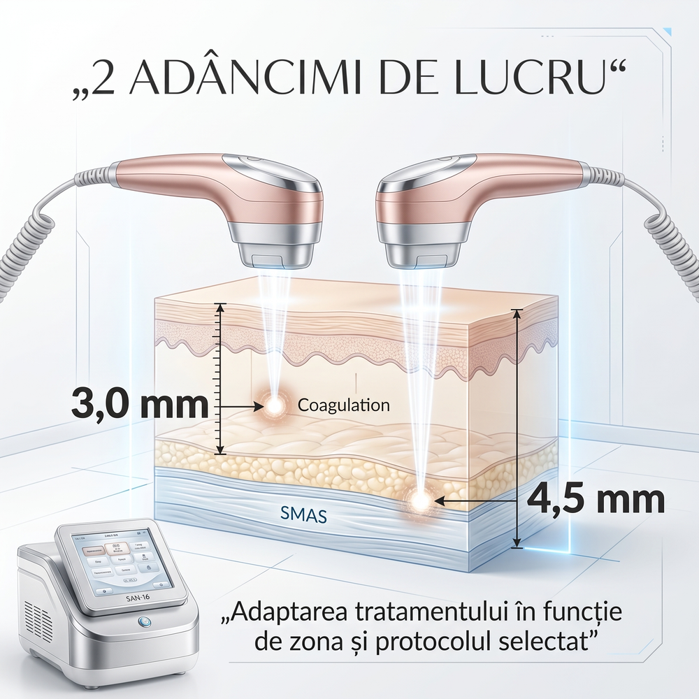 Aparat lifting facial și corporal HIFU cu ultrasunete, imaginea 4