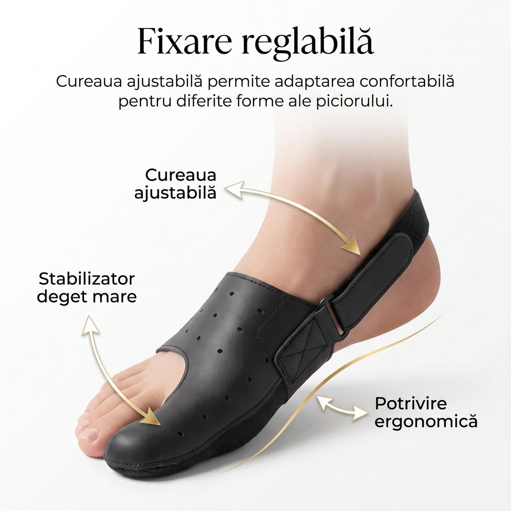 Atelă corector monturi Hallux Valgus reglabilă, imaginea 4