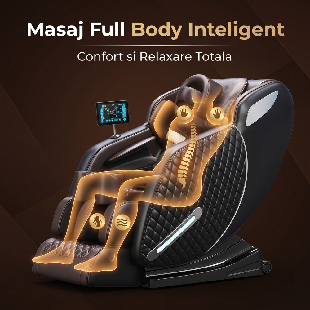 Airbaguri full body 360 grade si reflexoterapie talpi