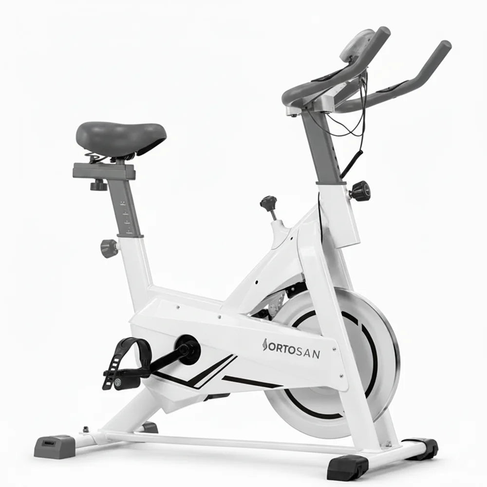 BICICLETA FITNESS SAN290 WHITE