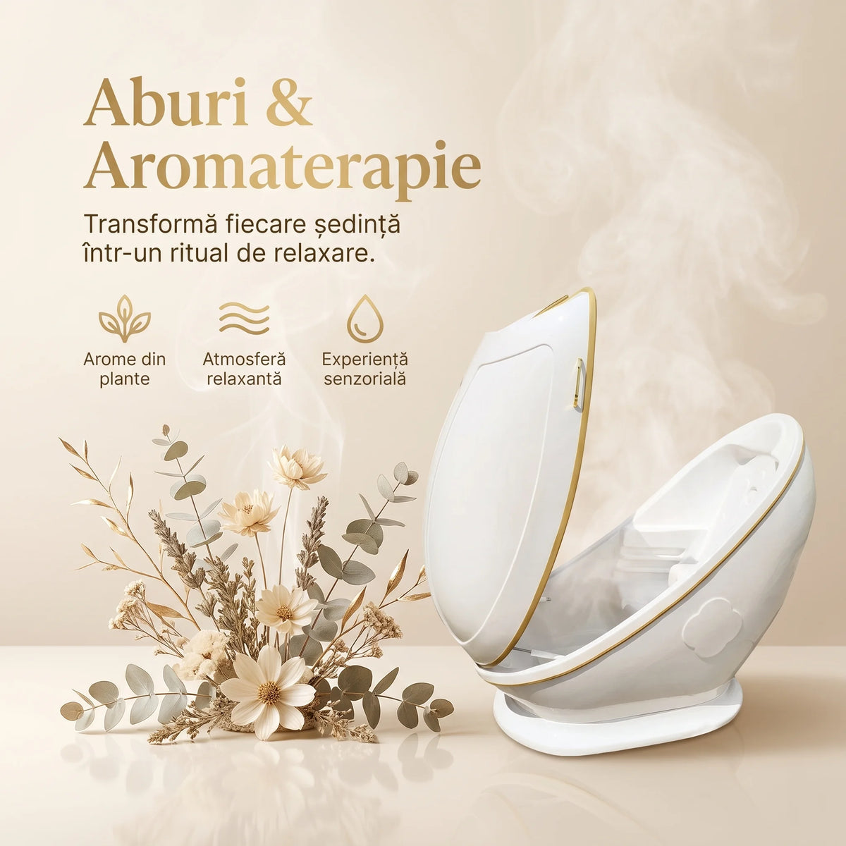 Capsulă saună cu aburi TherapySteamSpa, imaginea 6