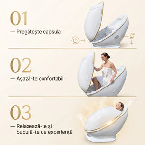 Capsula TherapySteamSpa cu aromaterapie