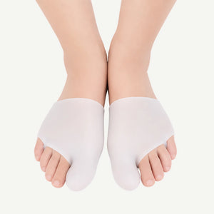 Corector pentru monturi Hallux Valgus din gel silicon, alb