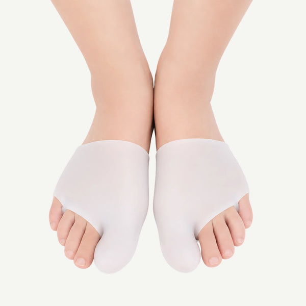 Corector pentru monturi Hallux Valgus din gel silicon, alb