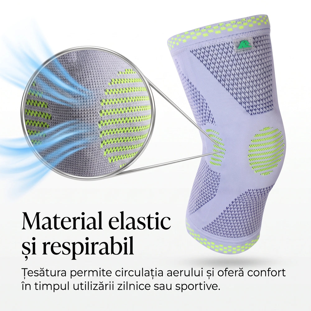Genunchieră elastică cu arcuri metalice, imaginea 5