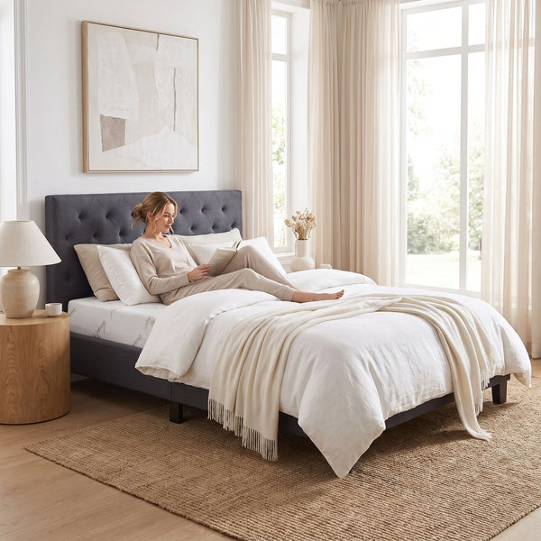 Saltea ortopedica memory foam cu husa bambus – imaginea 5