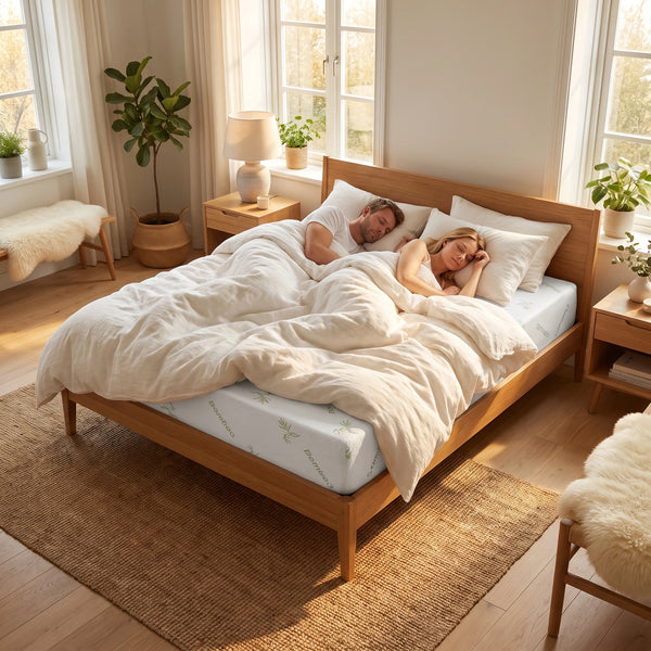 Saltea ortopedica memory foam cu husa bambus – imaginea 7