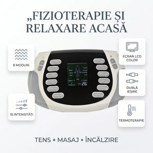 Aparat fizioterapie TENS cu ecran LCD, imaginea 11