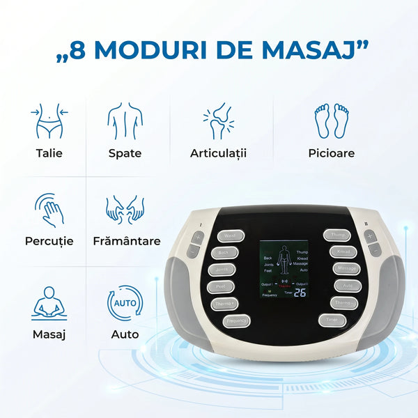 Aparat fizioterapie TENS cu ecran LCD, imaginea 4