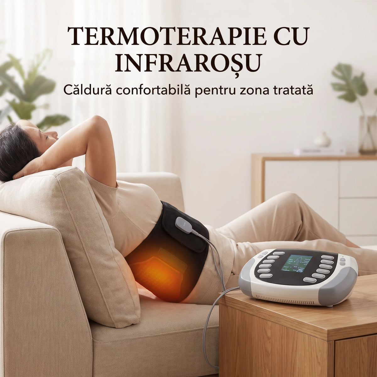 Aparat fizioterapie TENS cu ecran LCD, imaginea 6