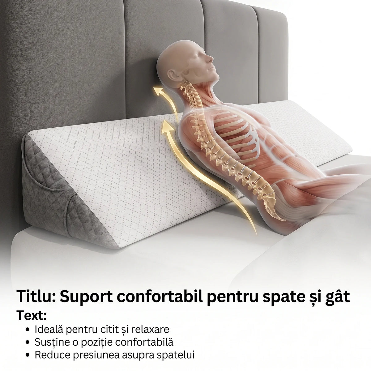 Perna triunghiulară din catifea jacquard pentru golul tăbliei