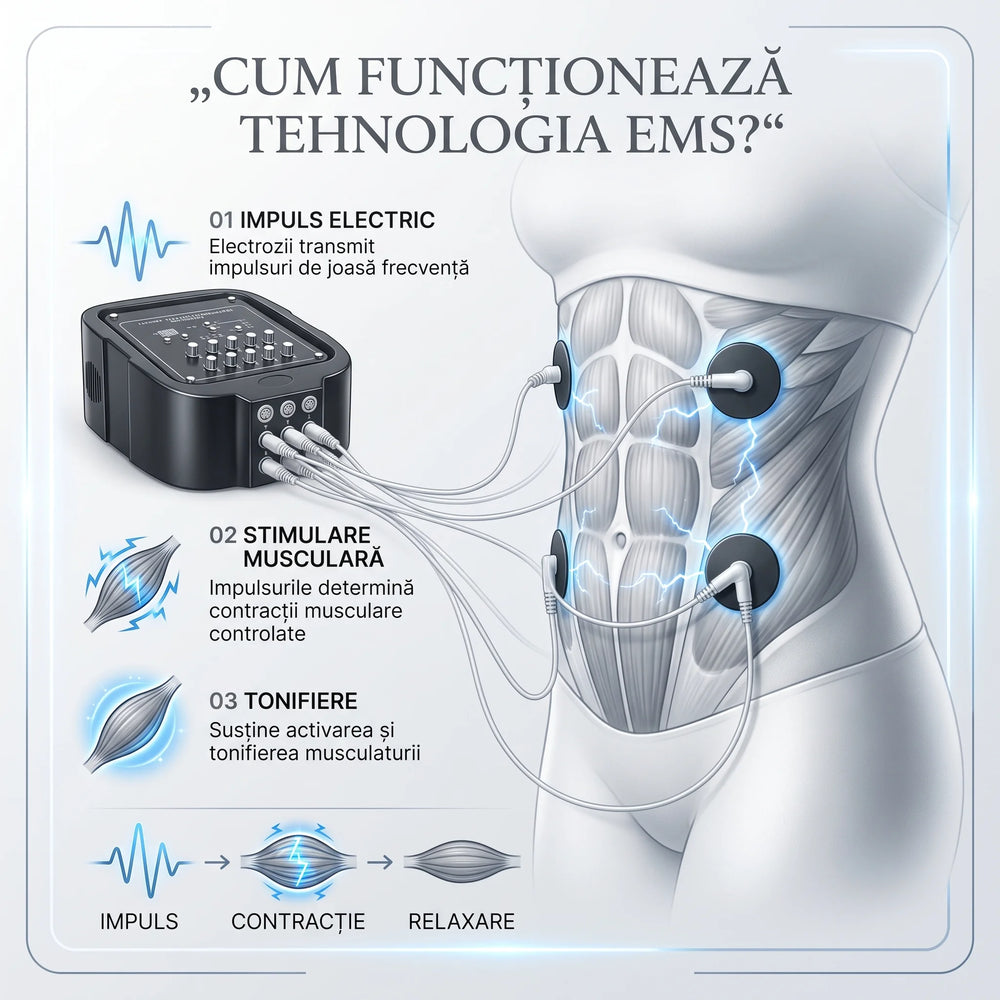 Aparat EMS cu microcurenți pentru remodelare, imaginea 4