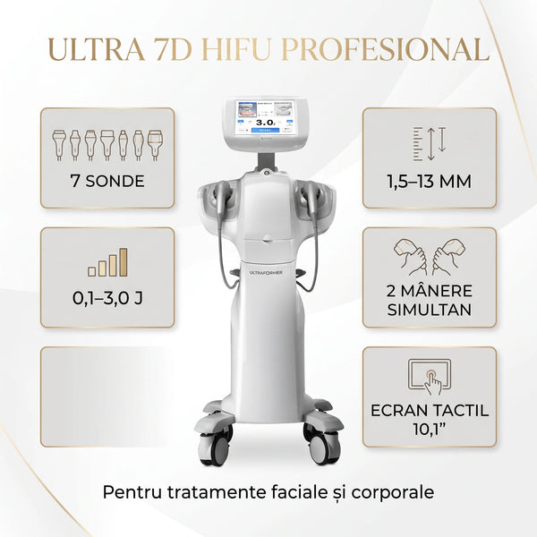 Aparat profesional HIFU Ultra 7D cu ultrasunete, imaginea 10