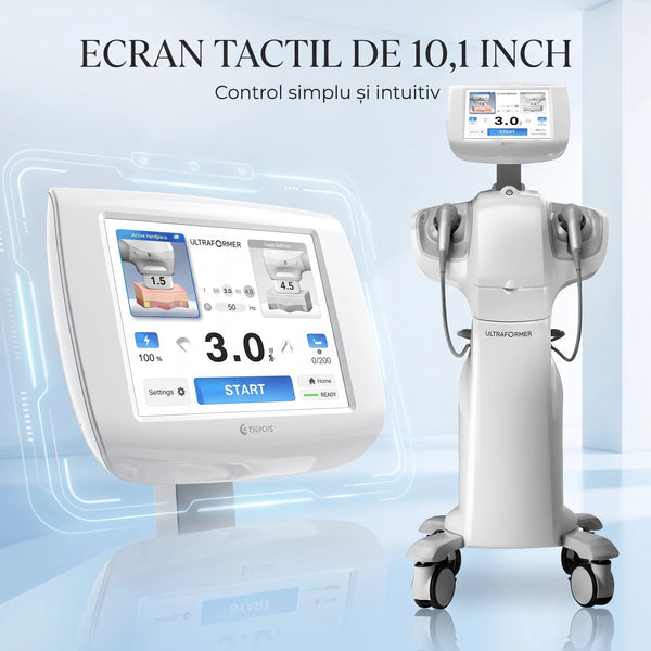 Aparat profesional HIFU Ultra 7D cu ultrasunete