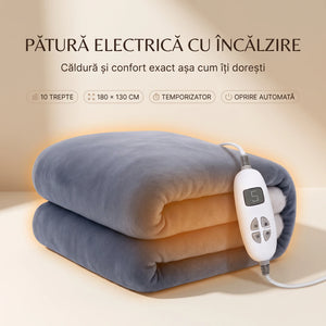 Pătură electrică cu încălzire și telecomandă, imaginea 4