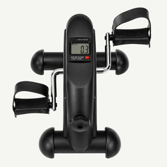 Pedalier fitness 2 în 1 negru, pentru picioare și brațe