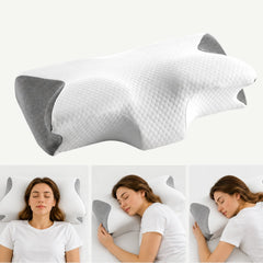 Pernă cervicală ortopedică CERVI-SAN Bambus din memory foam