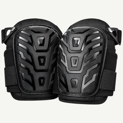Set de 2 genunchiere de lucru negre, cu gel