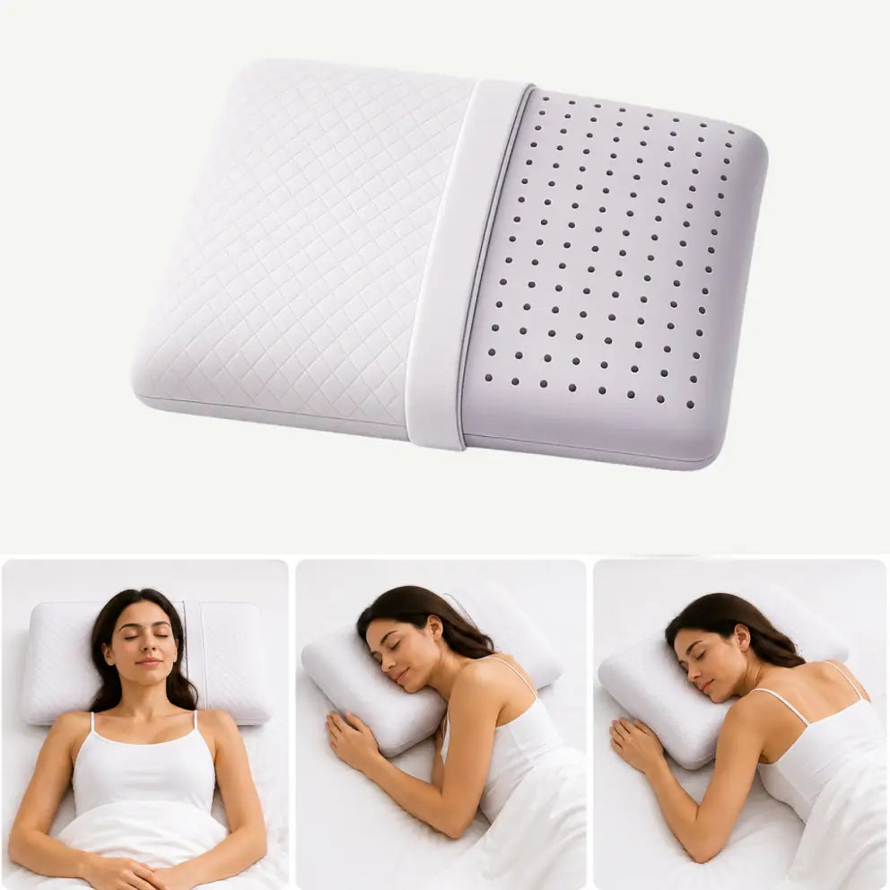 Pernă ortopedică AERO-SAN Lavanda Gel din memory foam