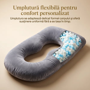 Pernă multifuncțională pentru gravide, formă G, imaginea 4