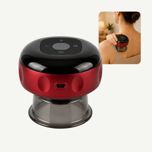 Aparat masaj corp cupping vacuum 3-in-1 cu incalzire si unde magnetice