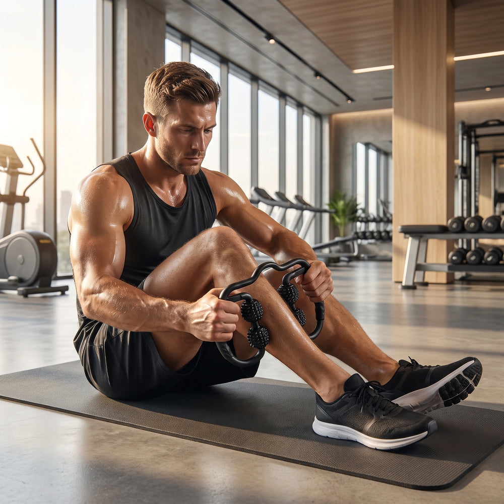 Aparat automasaj muscular cu role silicon, imaginea 5