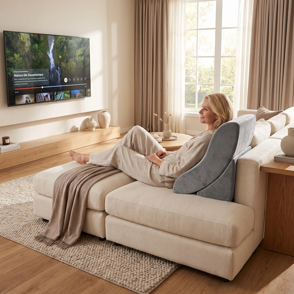 Set 3 perne ortopedice memory foam pentru recuperare, imaginea 7