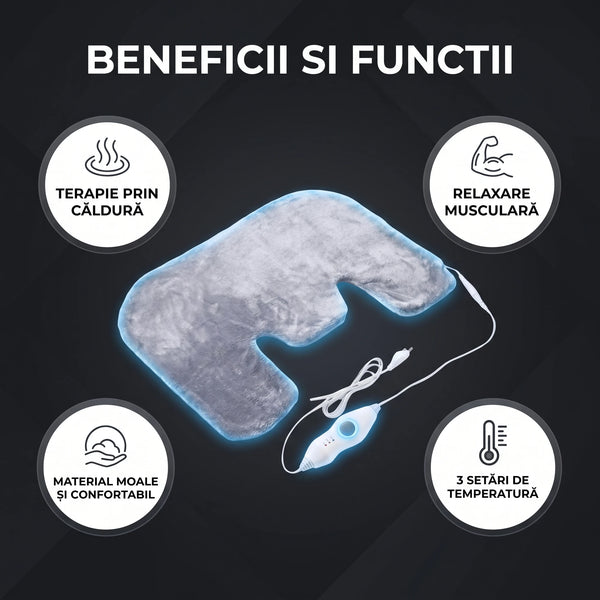 Pătură electrică cu încălzire pentru gât și umeri, imaginea 6