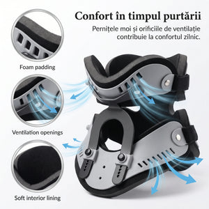 Guler cervical reglabil ortopedic pentru imobilizare gat – imaginea 5