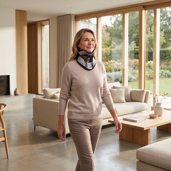 Guler cervical reglabil ortopedic pentru imobilizare gat – imaginea 7