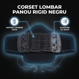 Corset lombar ortopedic cu panou rigid, imaginea 4