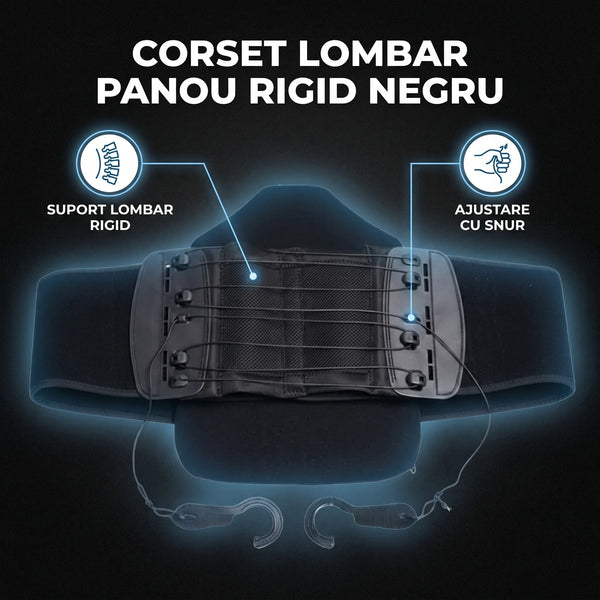 Corset lombar ortopedic cu panou rigid, imaginea 4
