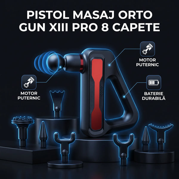 Pistol masaj profesional ORTO GUN XIII Pro, imaginea 4