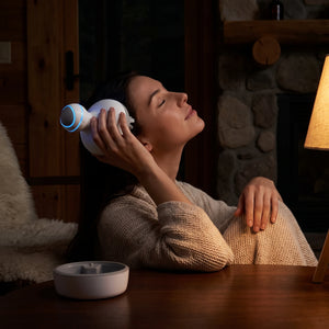 Aparatul de masaj pentru scalp impermeabil, wireless