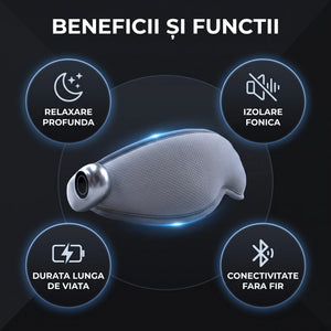 Mască masaj ochi cu vibrații și compresă cald-rece, imaginea 6