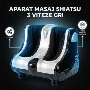 Aparat masaj picioare, gambe și tălpi cu role Shiatsu, imaginea 4