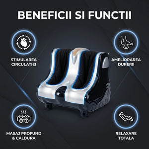 Aparat masaj picioare, gambe și tălpi cu role Shiatsu, imaginea 7
