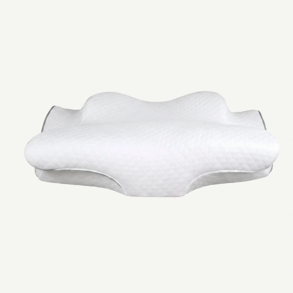 Perna cervicala ortopedica CERVI-SAN Ortho reglabila memory foam, husa lavabila
