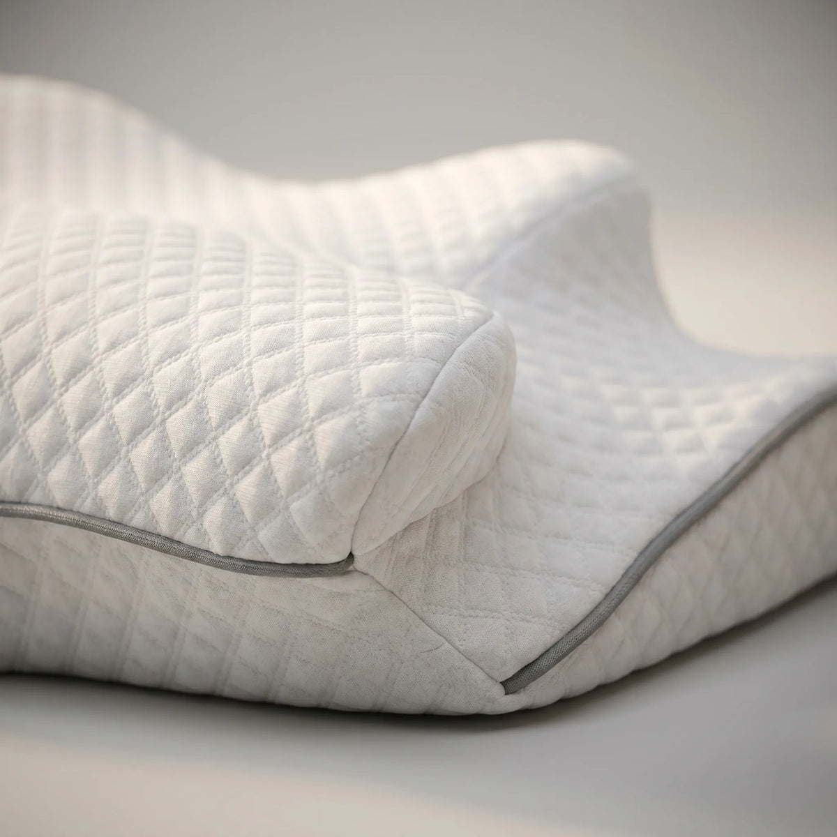 Perna cervicala ortopedica CERVI-SAN Ortho reglabila memory foam, husa lavabila – imaginea 3