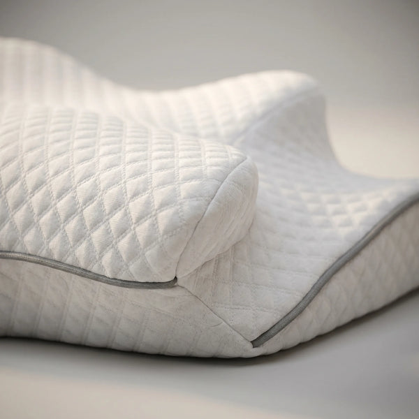 Perna cervicala ortopedica CERVI-SAN Ortho reglabila memory foam, husa lavabila – imaginea 3