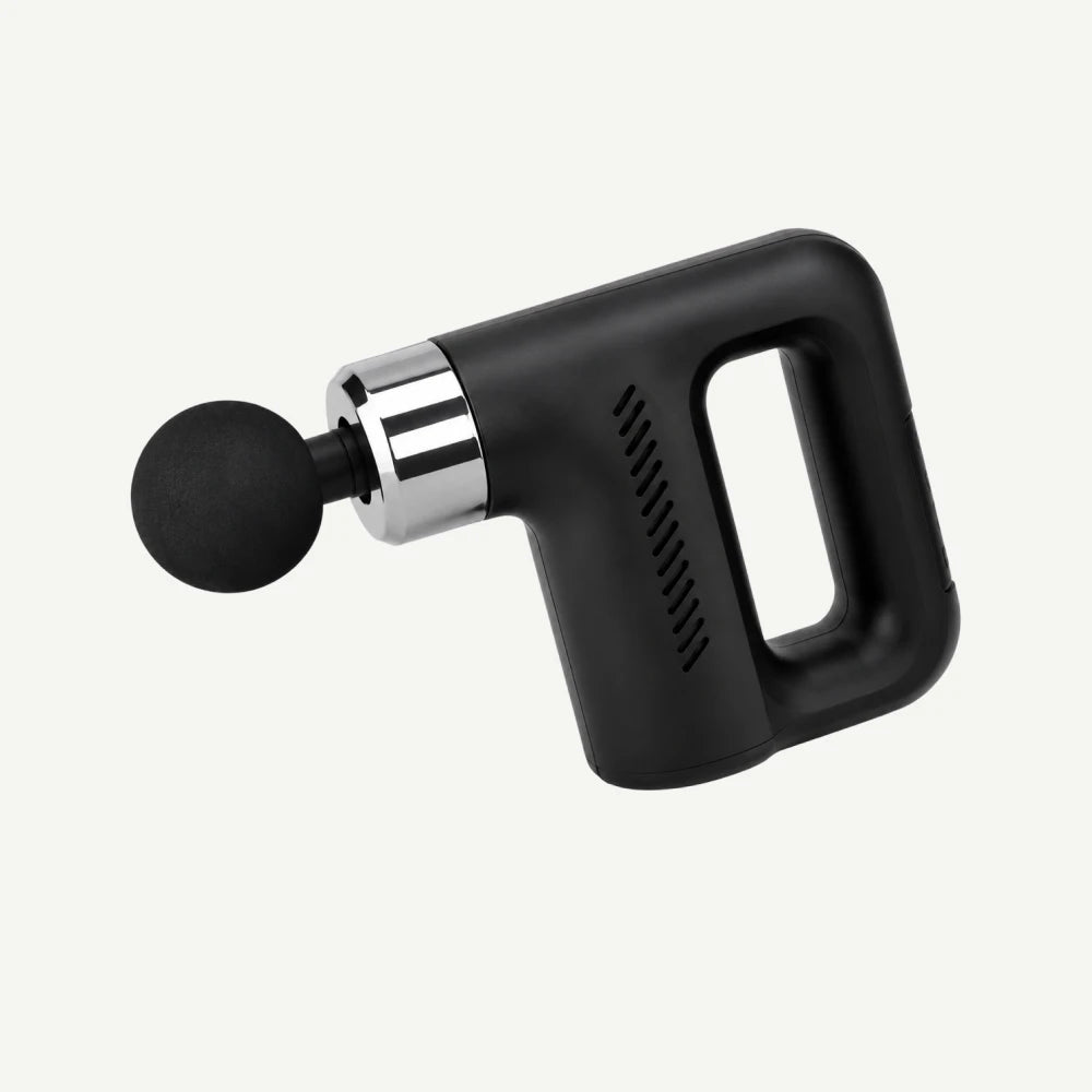 Pistol de masaj profesional ORTO GUN Full negru, cu 4 capete