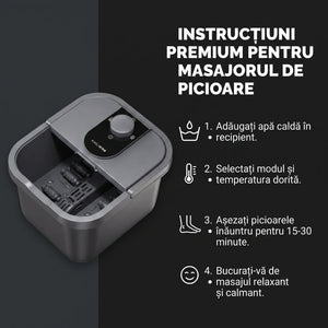 Aparat masaj picioare cu cădiță de pedichiură, imaginea 6