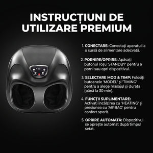 Aparat masaj picioare cu încălzire și 9 viteze, imaginea 7